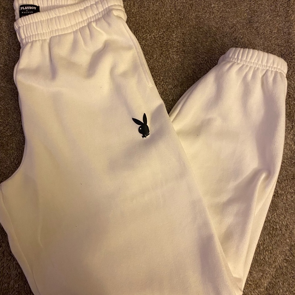 PacSun Playboy Sweat Pants, Size Small